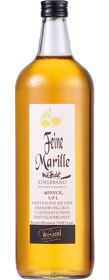Spirituose Feine Marille mit Frucht 1l