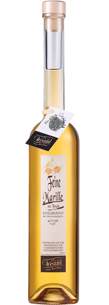 Spirituose Feine Marille mit Frucht 0,5l